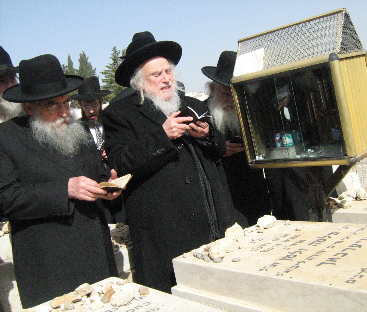 Rabbi Yehuda Aryeh Treger - source-captioned photograph
